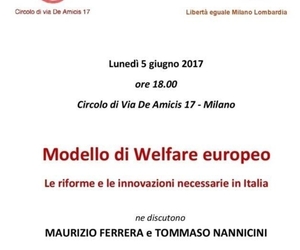 Modello di Welfare europeo. Le riforme necessarie in Italia