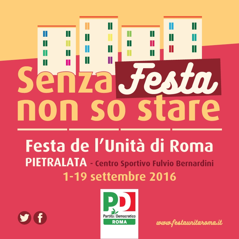 Festa nazionale Pd - Roma